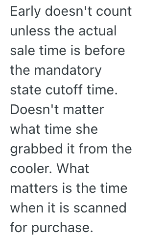 Screenshot 2025 06 10 at 6.47.05 PM Store Was Not Legally Allowed To Sell Alcohol After 8pm, But One Customer Seemed To Think All She Had To Do Was Enter The Store Before 8pm